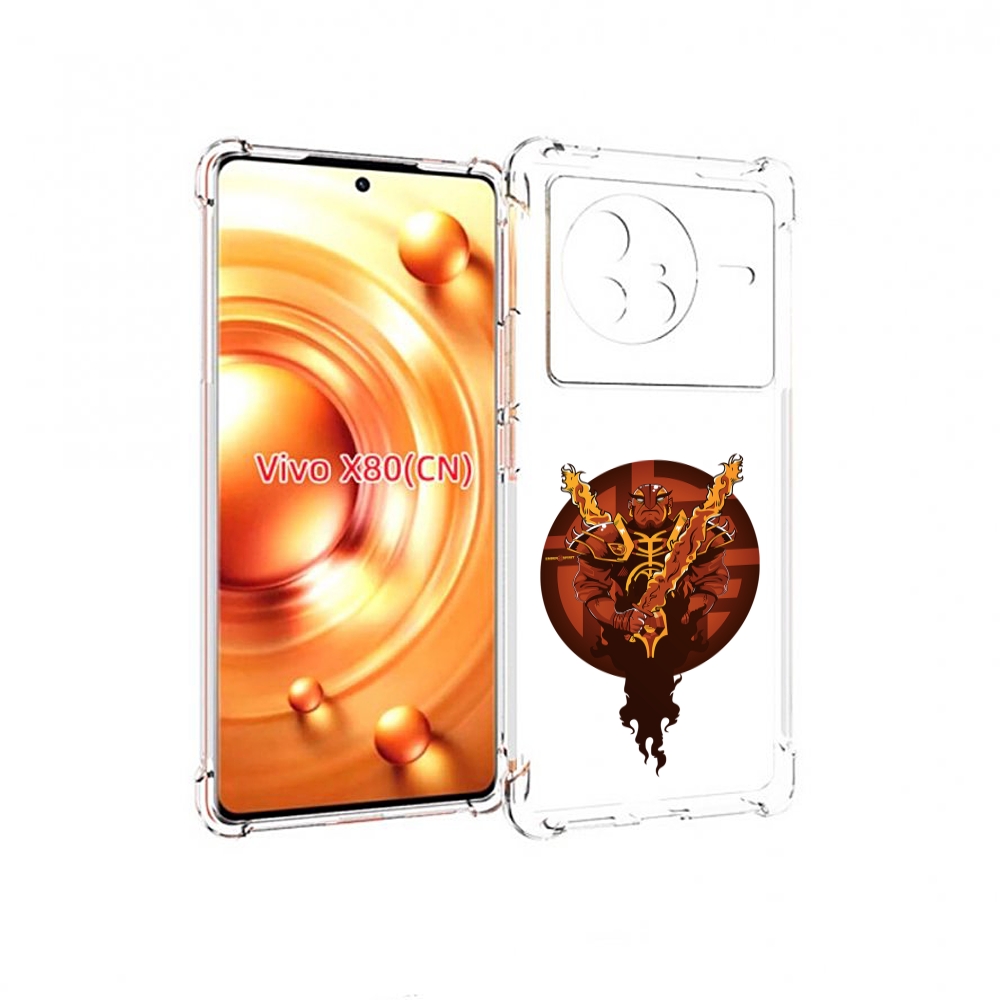 

Чехол Mypads Ember Spirit Для Vivo X80, Прозрачный, Tocco