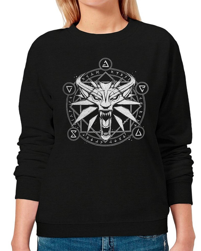 

Свитшот женский Dream Shirts 5147-witch-1swi черный 42 RU, 5147-witch-1swi