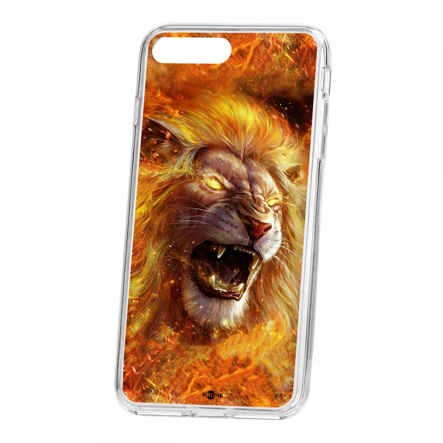 Чехол для Apple iPhone 7 Plus / 8 Plus КRUЧЕ Print Лев