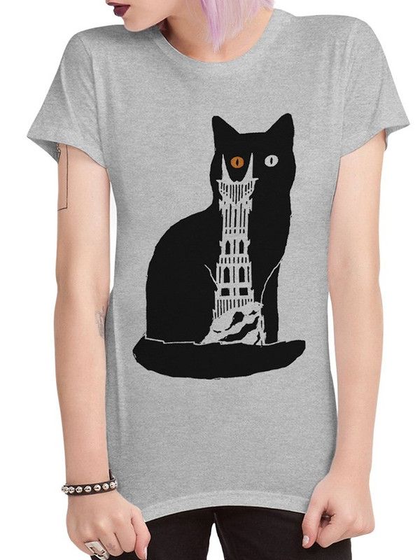 

Футболка женская Dream Shirts LOR-45352 серая L, Серый, LOR-45352