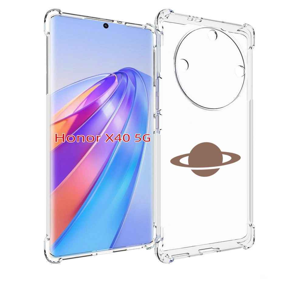 

Чехол MyPads сатурн для Honor X40, Прозрачный, Tocco
