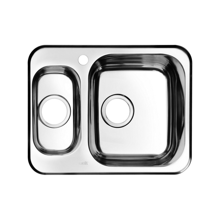 

Мойка с выпуском 021UPSOi84, нержавеющая сталь,1 1/2, 605*480, Strit S, IDDIS, STR60SZi77K