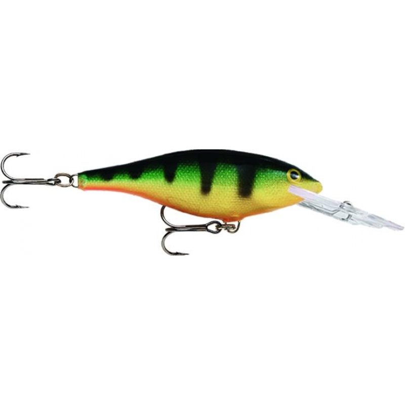 фото Воблер rapala shad rap 08 /p /плавающий/ 1,5-3,3м, 8см, 11гр sr08-p