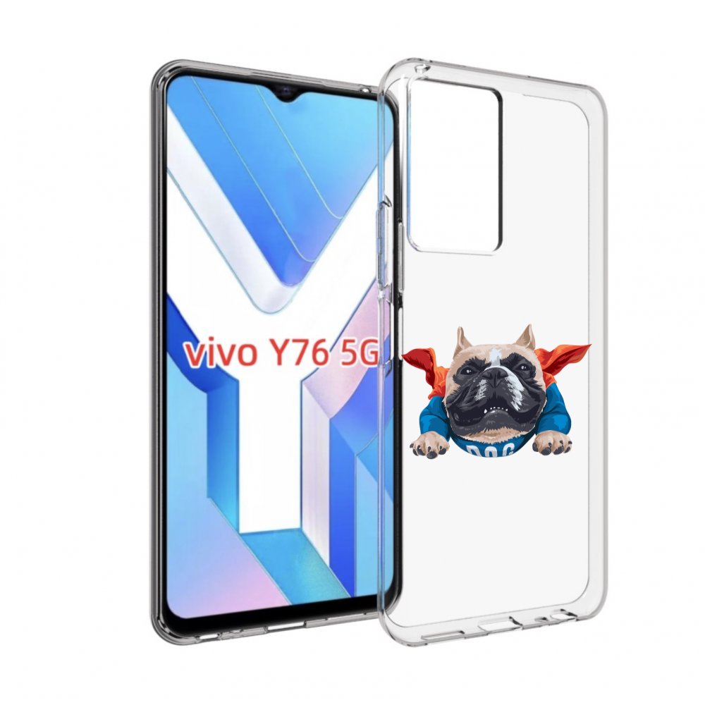 

Чехол MyPads Супер-Дог для Vivo Y76 5G, Прозрачный, Tocco
