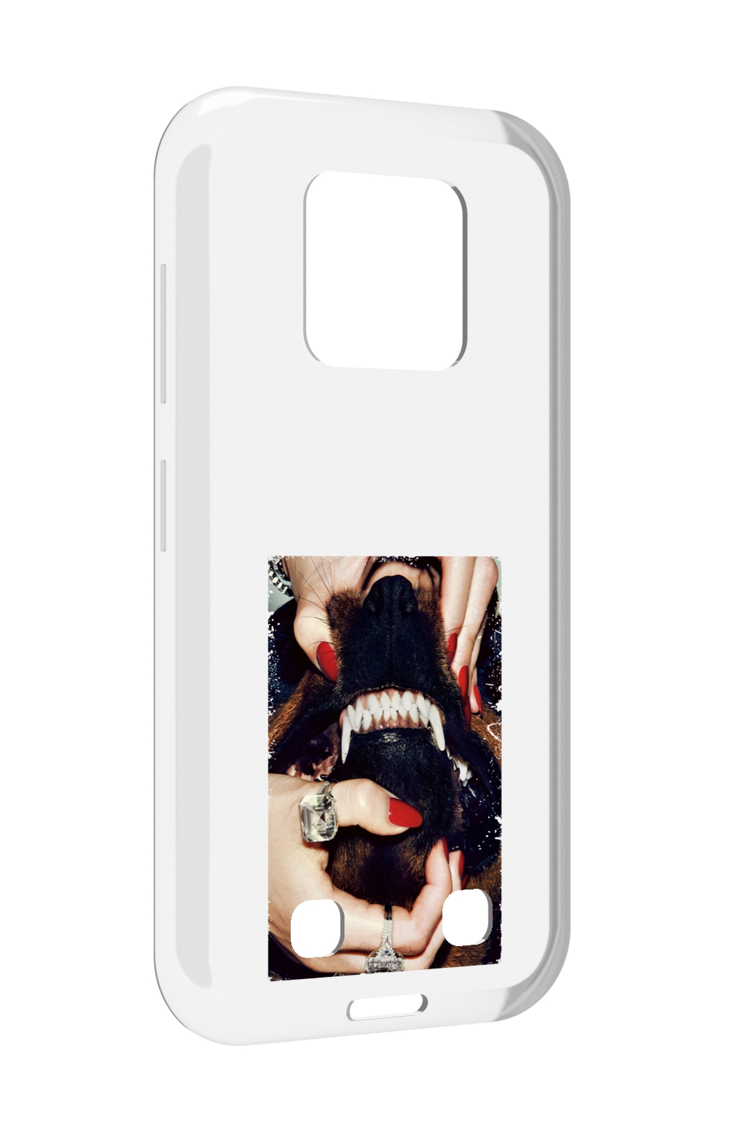 

Чехол MyPads маникюр для Oukitel WP18, Прозрачный, Tocco