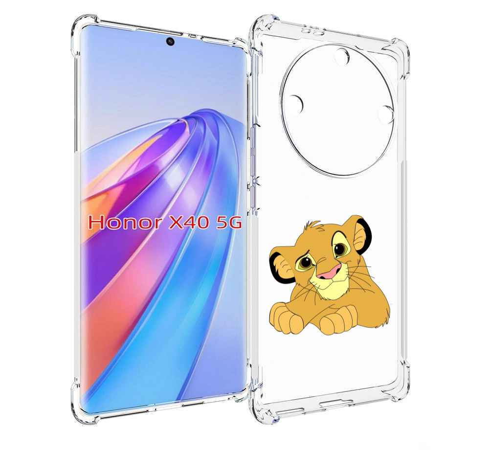 

Чехол MyPads симба-красивый для Honor X40, Прозрачный, Tocco