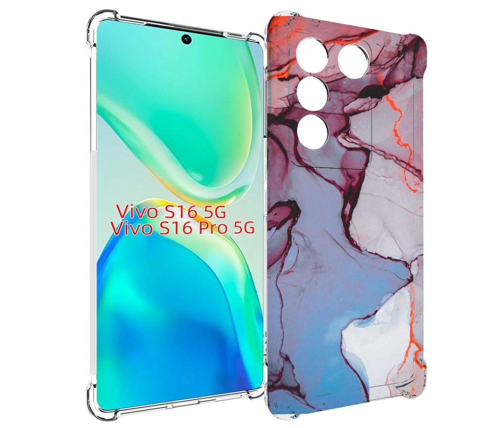 

Чехол MyPads мраморный рисунок для Vivo S16 5G / S16 Pro 5G / V27 / V27 Pro, Tocco