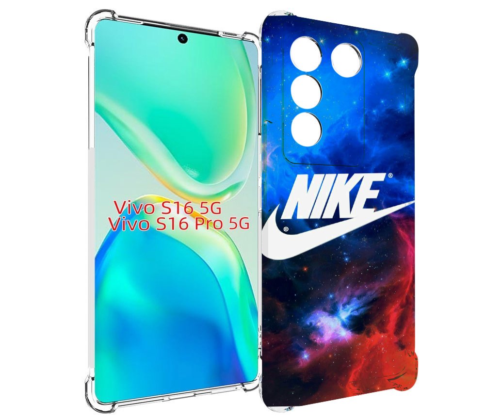 

Чехол MyPads найк в космосе для Vivo S16 5G/S16 Pro 5G/V27/V27 Pro, Tocco