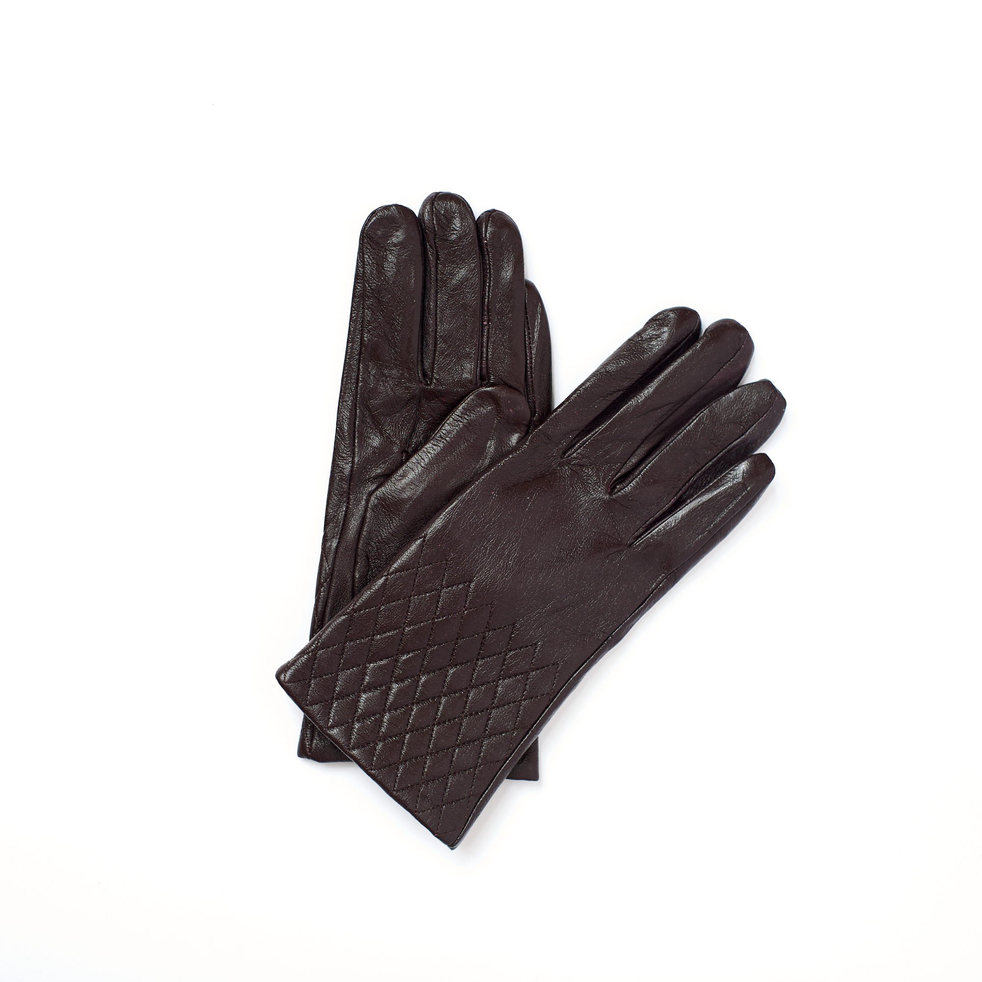 фото Перчатки женские albertini 010kl-17 коричневые р.8.5