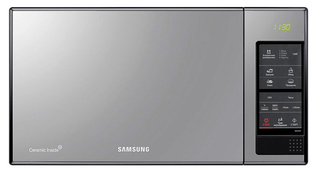 

Микроволновая печь соло Samsung ME83XR черный, ME83XR