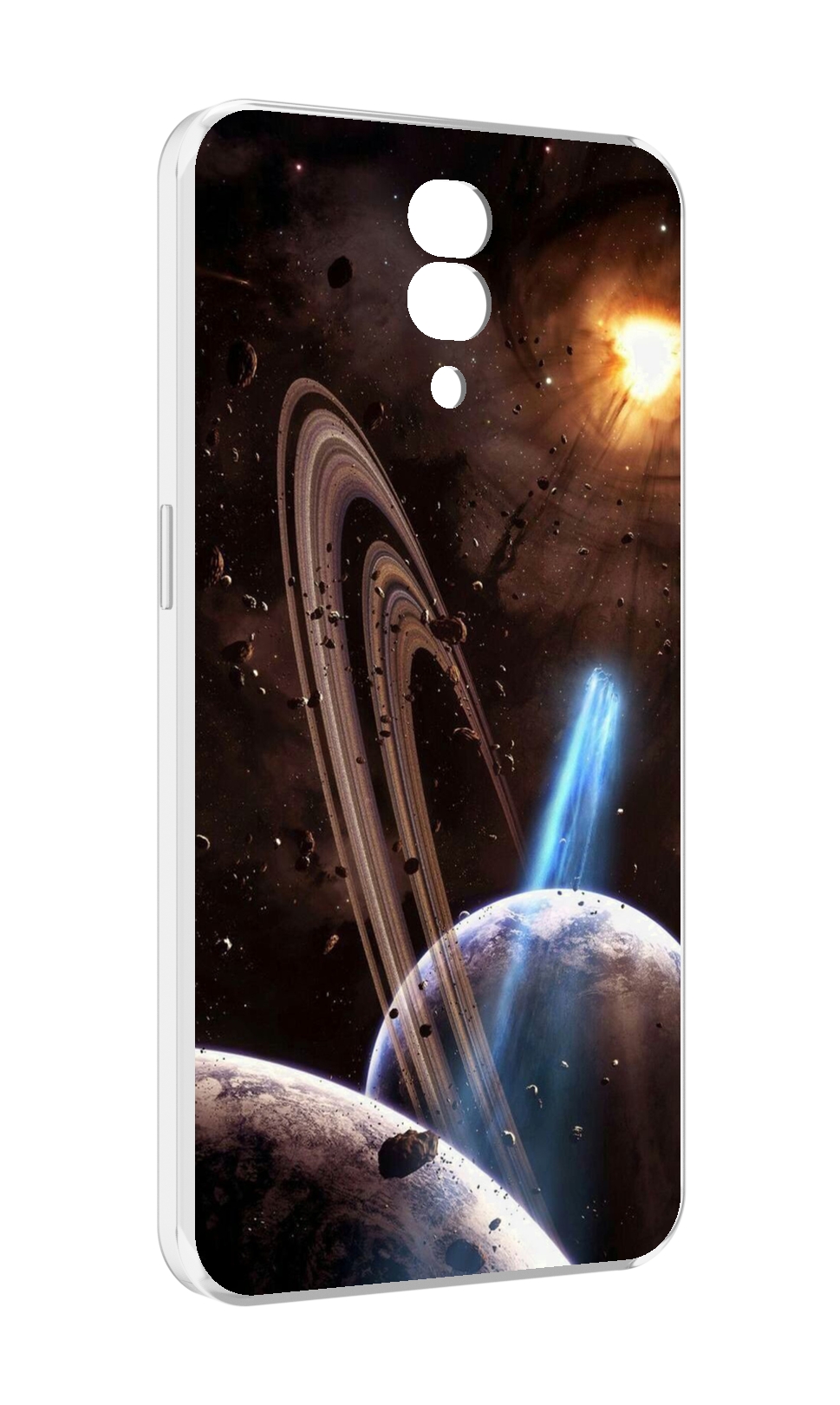 

Чехол MyPads сатурн в космосе для Blackview BV7200, Прозрачный, Tocco