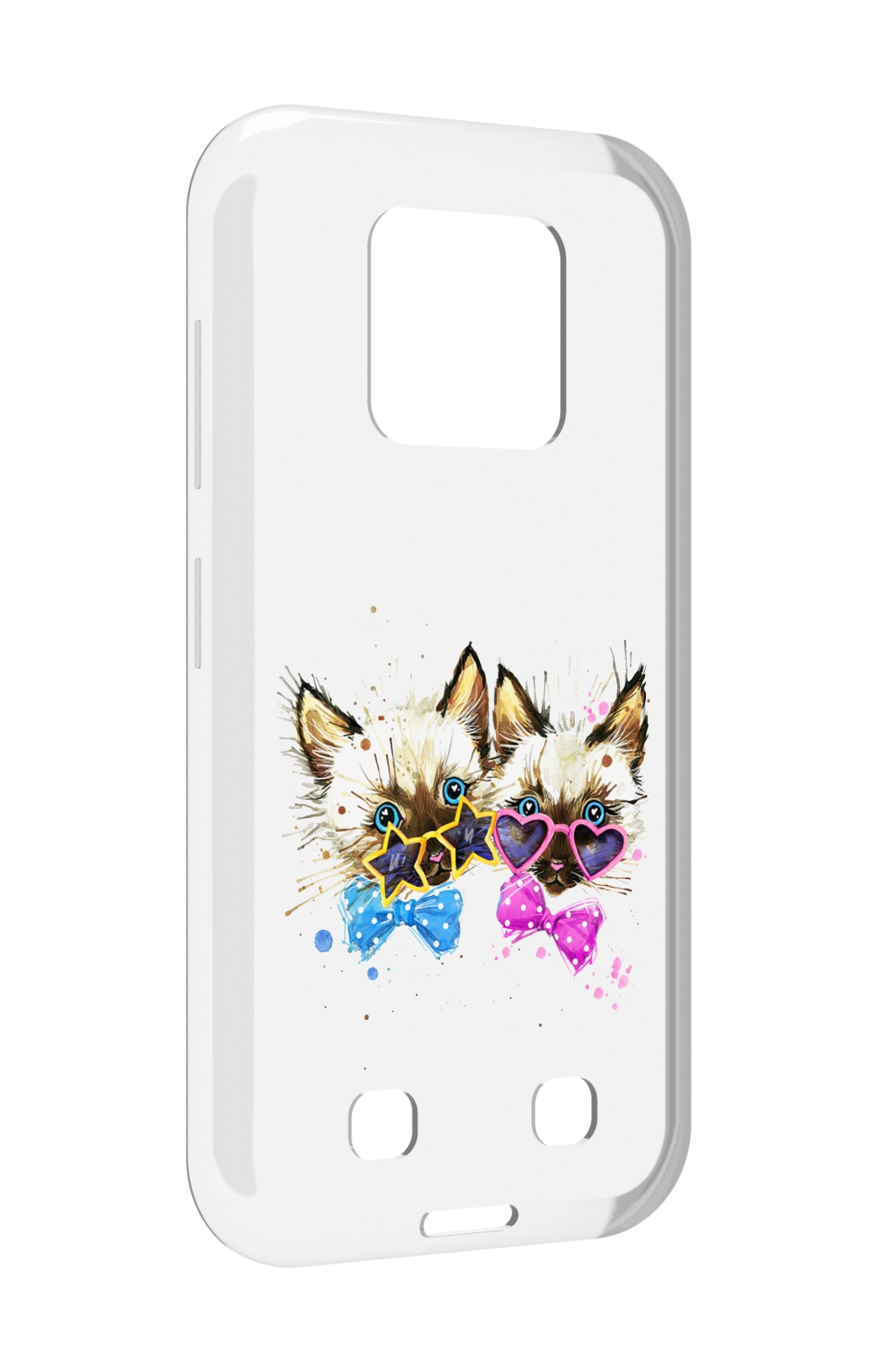 

Чехол MyPads милые котята для Oukitel WP18, Прозрачный, Tocco