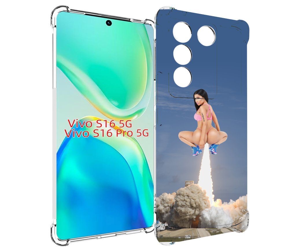 

Чехол MyPads ники-минаж-ракета детский для Vivo S16 5G/S16 Pro 5G/V27/V27 Pro, Tocco