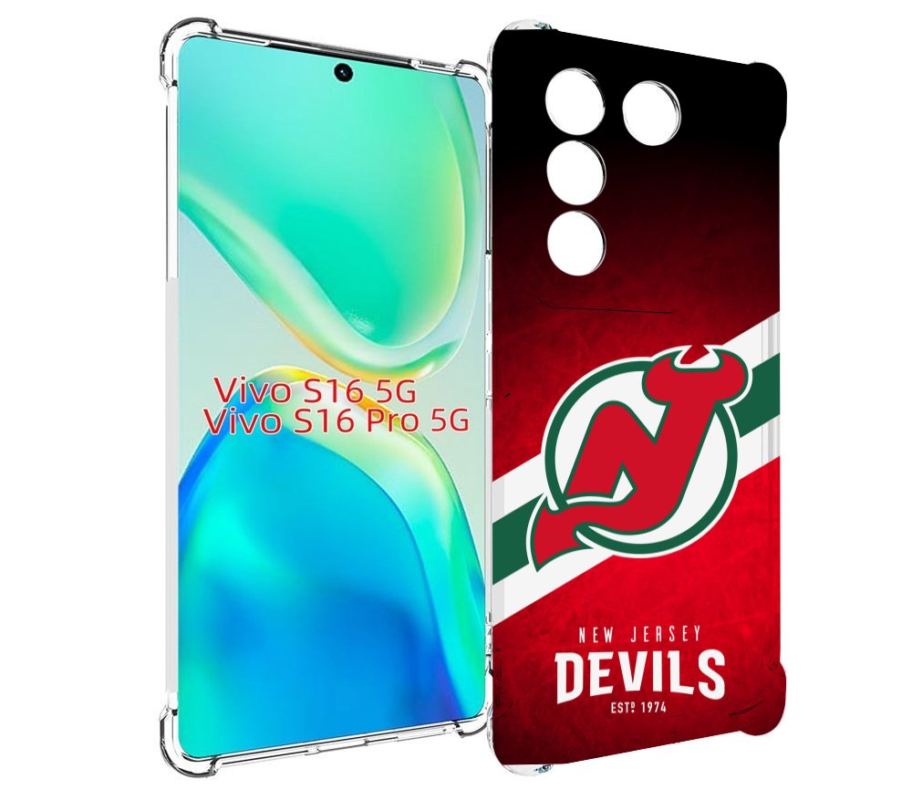 

Чехол MyPads нью джерси девилз для Vivo S16 5G/S16 Pro 5G/V27/V27 Pro, Tocco