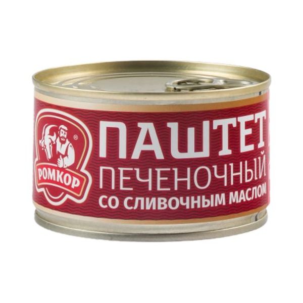 

Паштет из говяжьей печени Ромкор Классический 150 г