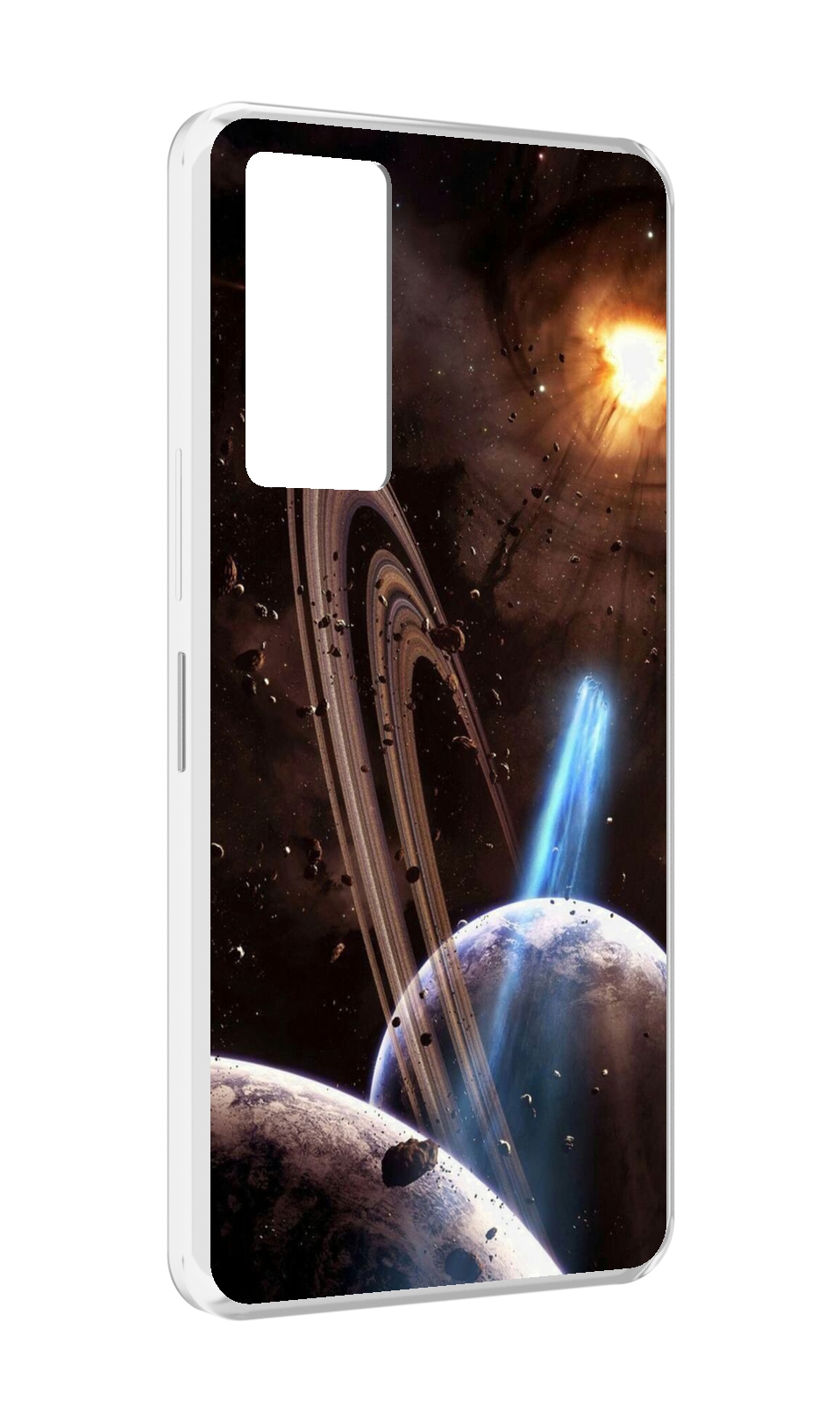 

Чехол MyPads сатурн в космосе для Infinix Note 11, Прозрачный, Tocco
