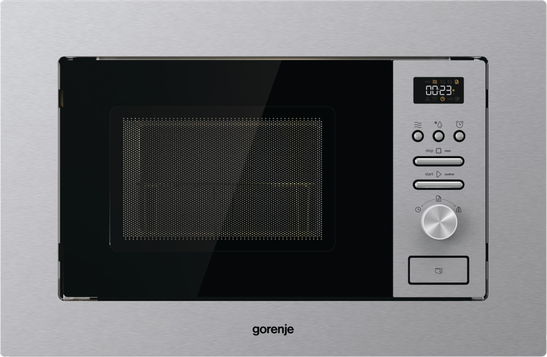 

Встраиваемая микроволновая печь Gorenje BM201AG1X серебристый, BM201AG1X