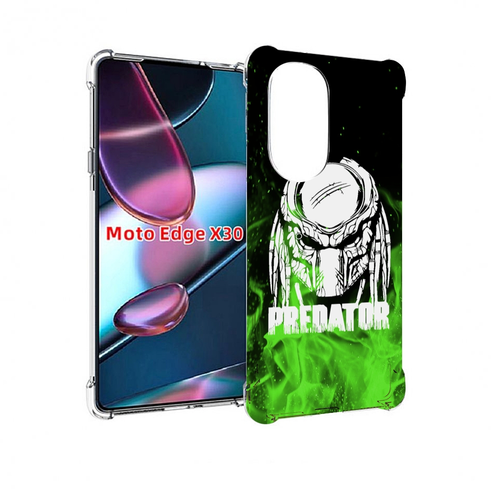 

Чехол MyPads Знак-хищника для Motorola Moto Edge X30, Прозрачный, Tocco
