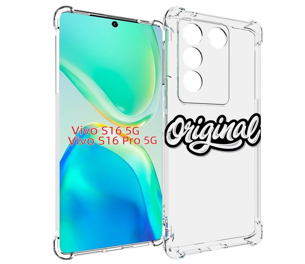 

Чехол MyPads оригинал-надпись для Vivo S16 5G/S16 Pro 5G/V27/V27 Pro, Tocco