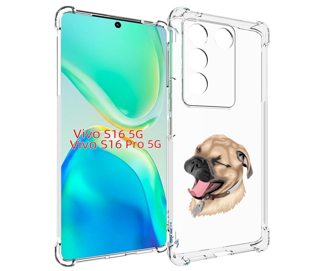 

Чехол MyPads очень-довольная-собака для Vivo S16 5G/S16 Pro 5G/V27/V27 Pro, Tocco
