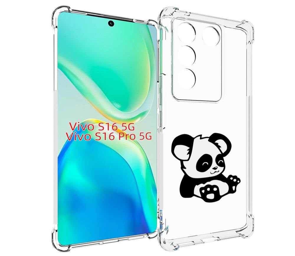 

Чехол MyPads панда-детеныш детский для Vivo S16 5G/S16 Pro 5G/V27/V27 Pro, Tocco
