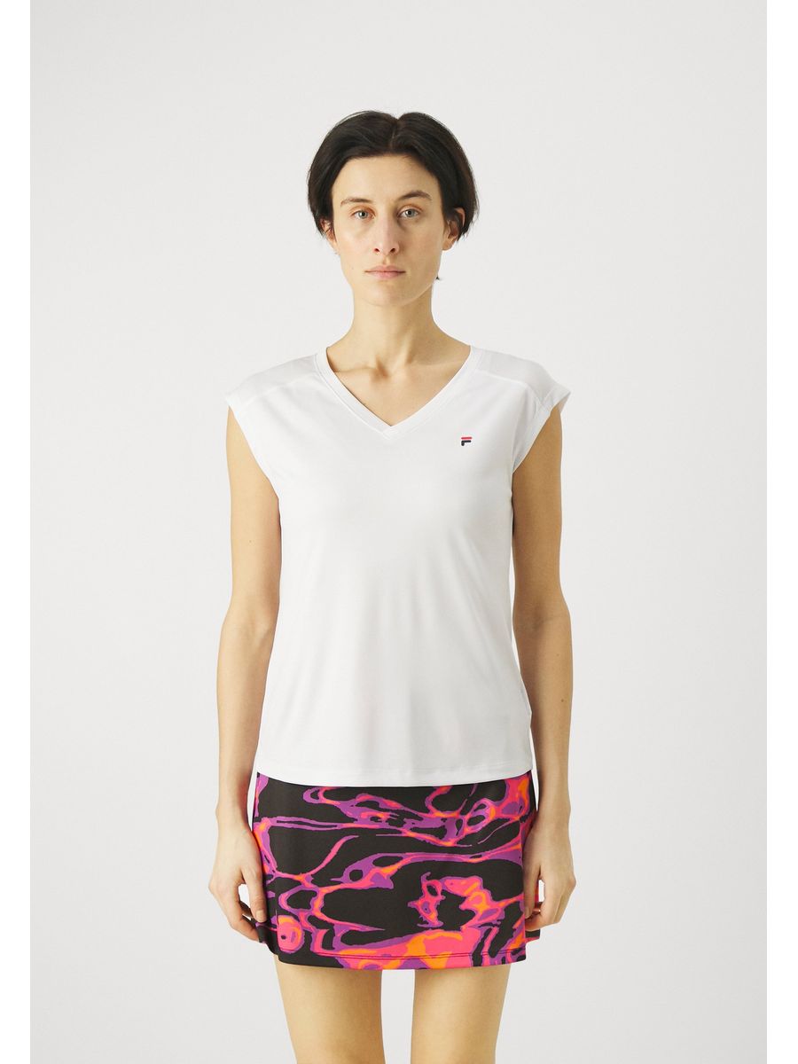 

Футболка женская FILA 1FI41D07U белая S, Белый, 1FI41D07U