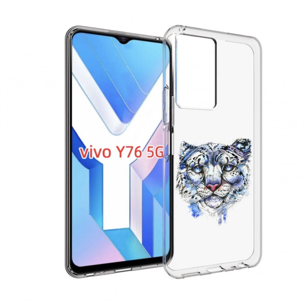 

Чехол MyPads Тигр 4 для Vivo Y76 5G, Прозрачный, Tocco