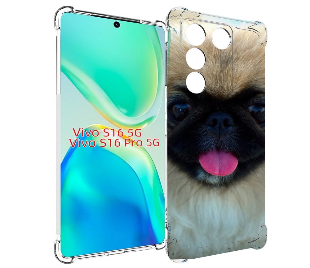 

Чехол MyPads пекинез для Vivo S16 5G/S16 Pro 5G/V27/V27 Pro, Tocco