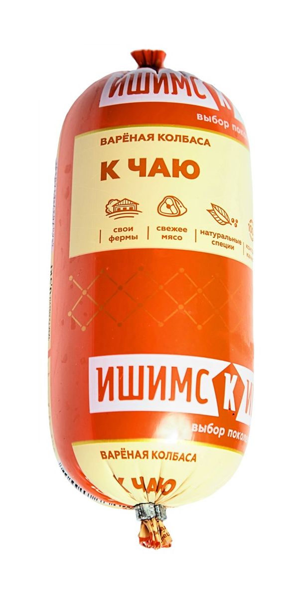 

Колбаса вареная МК Ишимский К чаю со шпиком 400 г