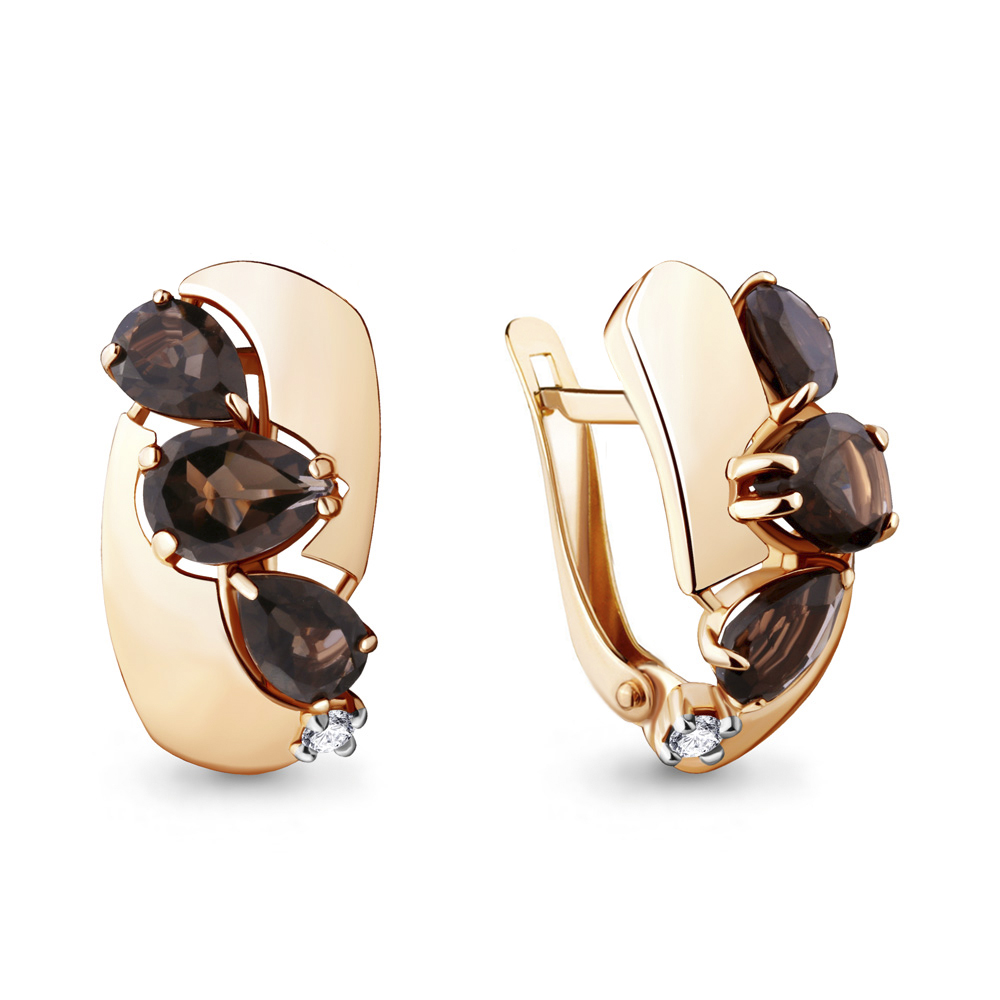 

Серьги из серебра с кварцем Aquamarine 4490201_925_з, 4490201_925_з