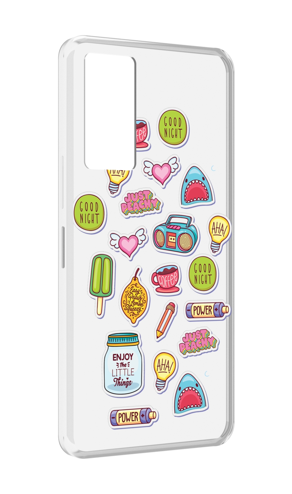 

Чехол MyPads стикер-пак для Infinix Note 11, Прозрачный, Tocco