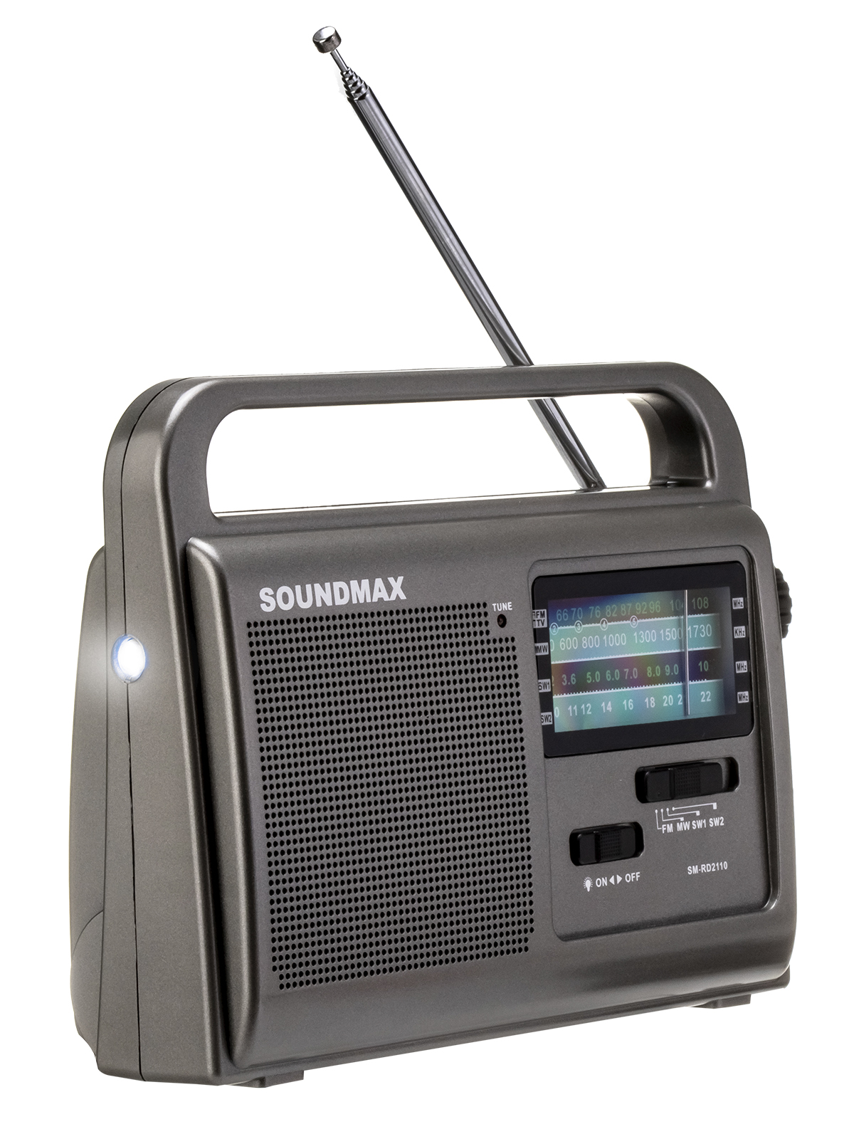 Радиоприемник Soundmax SM-RD2110 Grey