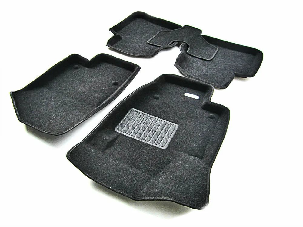 фото Коврики салона euromat для land rover freelander ii 06-14 original черные emc3d-003101