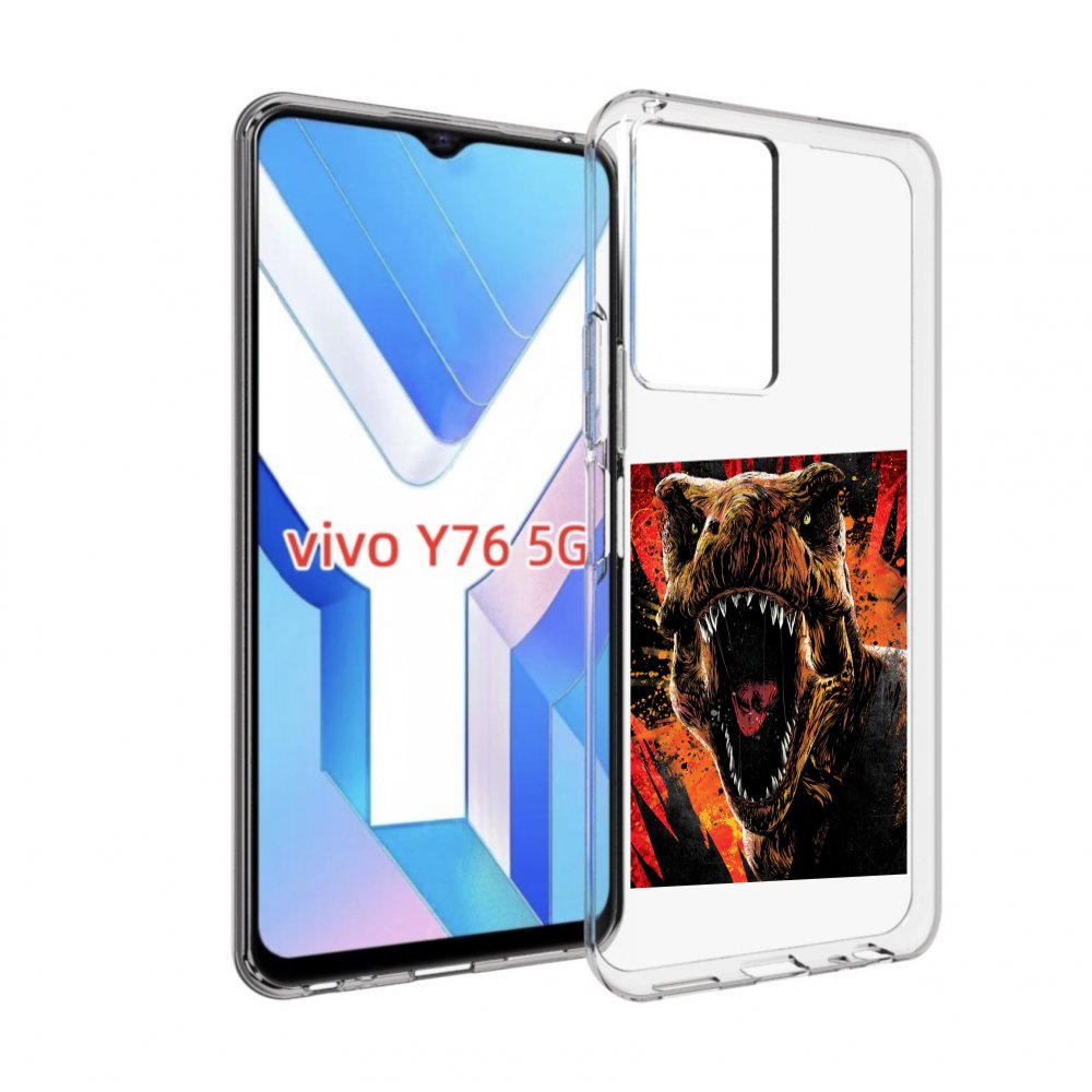 

Чехол MyPads Тиранозавр для Vivo Y76 5G, Прозрачный, Tocco