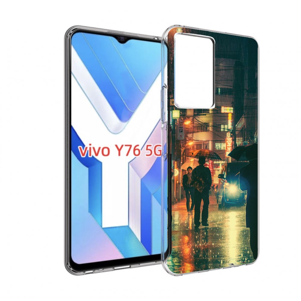 

Чехол MyPads Токио-сеул для Vivo Y76 5G, Прозрачный, Tocco