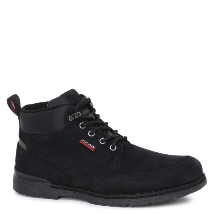 фото Мужские ботинки tommy hilfiger outdoor corporate mix boot fm0fm03776 цв. черный 44 eu