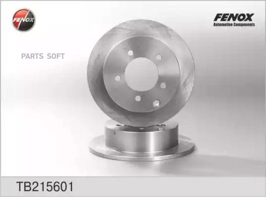 

Диск Тормозной Задний Mitsubishi Lancer 08- Tb215601 FENOX арт. TB215601