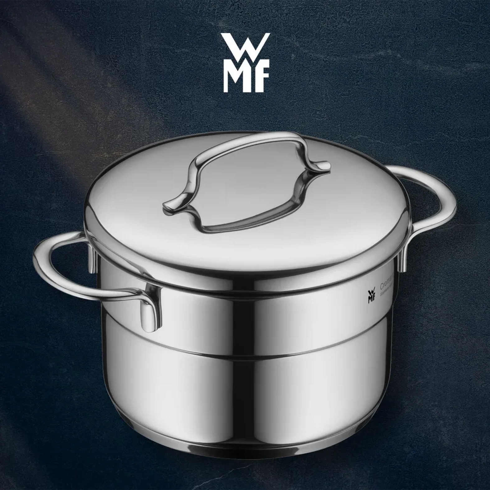 

Кастрюля с крышкой WMF Mini 0714776040, 1.3 л, 14 см, Серебристый, 0714776040