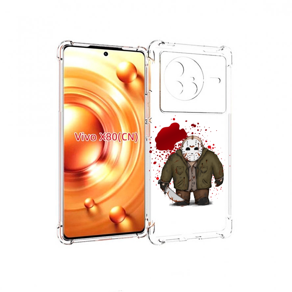 

Чехол Mypads Джейсон Для Vivo X80, Прозрачный, Tocco