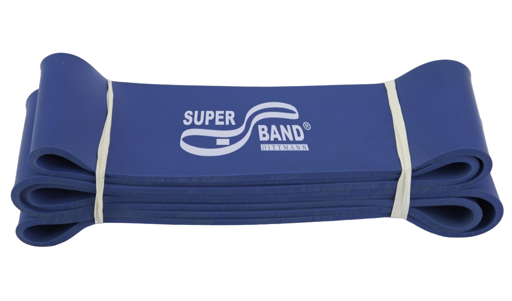 

Dittmann SuperBand Blue Extra Heavy Aмортизатор ленточный, синий 63,5 мм, SuperBand Blue Extra Heavy