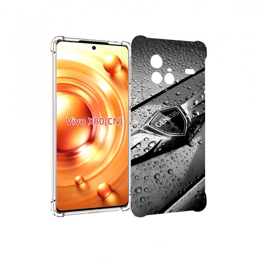 

Чехол Mypads genesis 2 Мужской Для Vivo X80, Прозрачный, Tocco