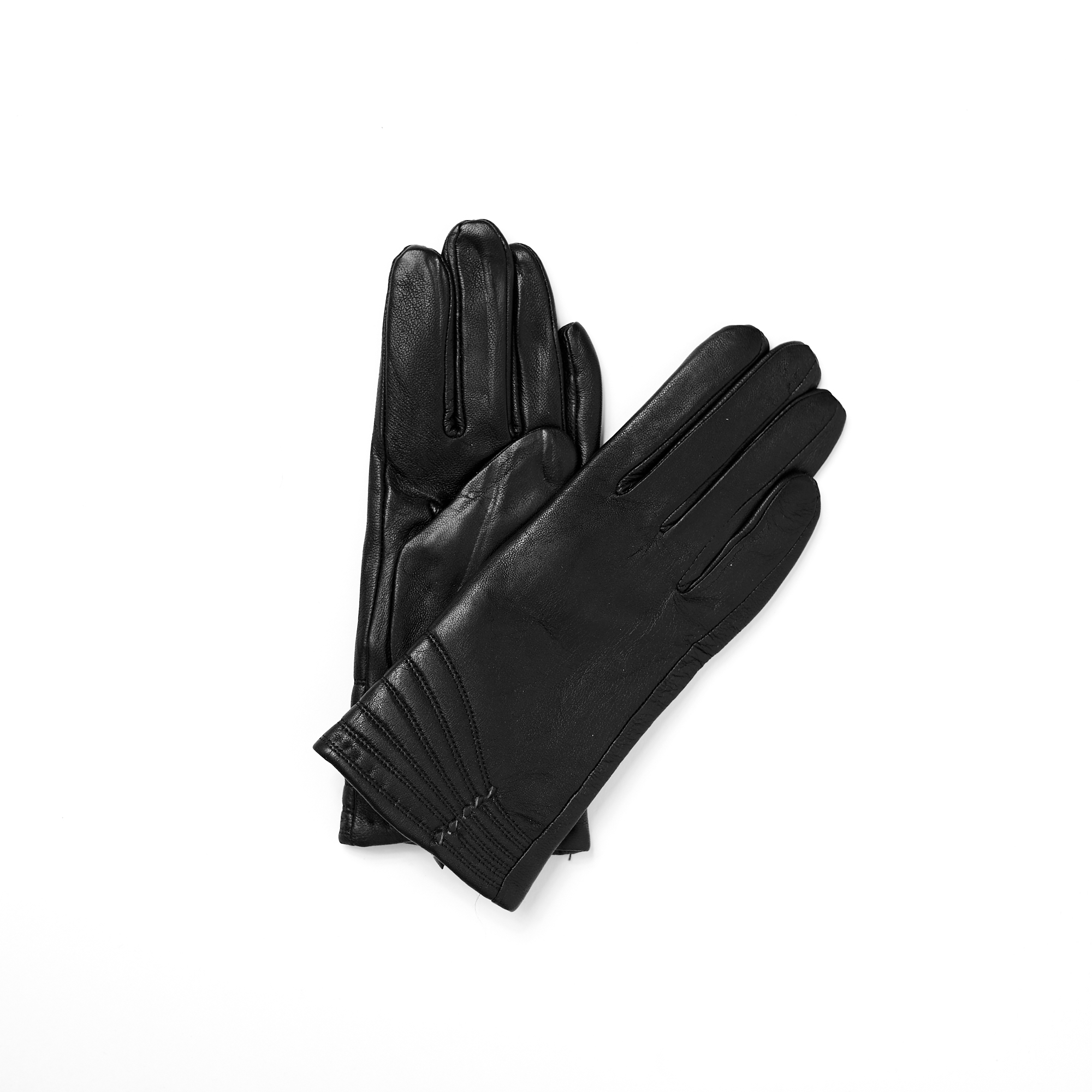 

Перчатки женские Albertini 010KL-2 черные р.8.5, 010KL-2