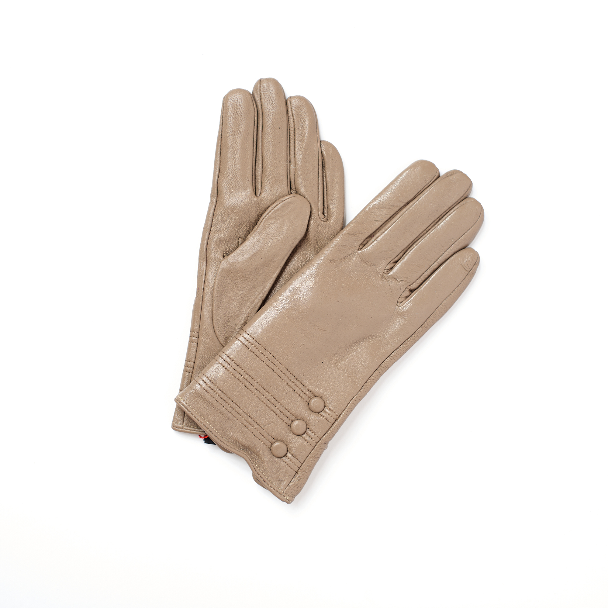 

Перчатки женские Albertini 010KL-3 бежевые р.8.5, 010KL-3