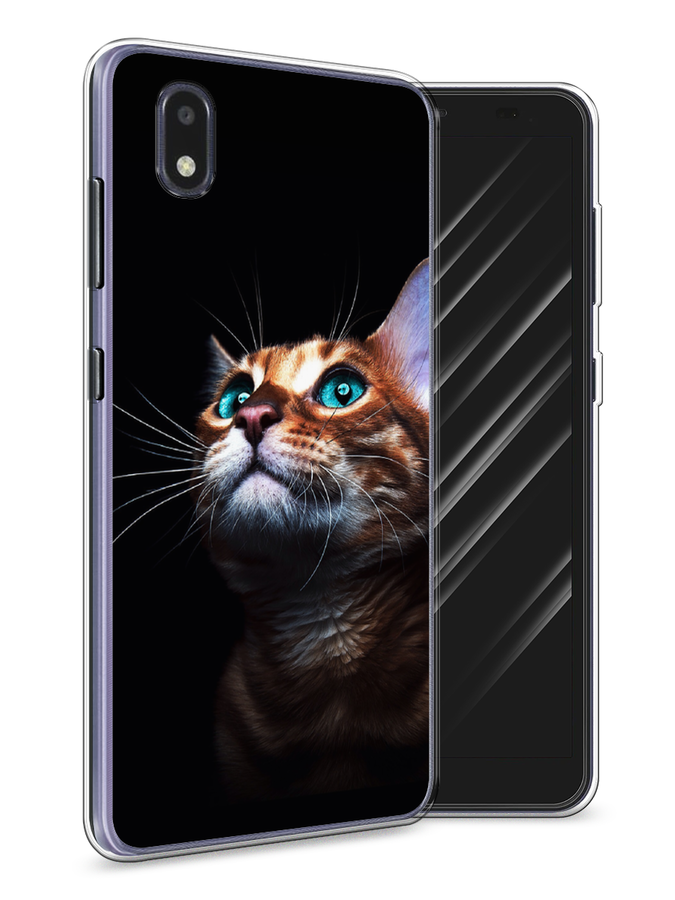 

Чехол Awog на ZTE Blade A3 (2020) / ЗТЕ Блэйд A3 (2020) "Мечтательный кот", Разноцветный, 133650-1