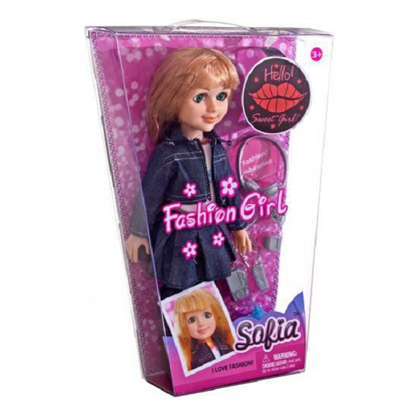 

Кукла Fashion Girl Sofia с аксессуарами ассорти 34 см