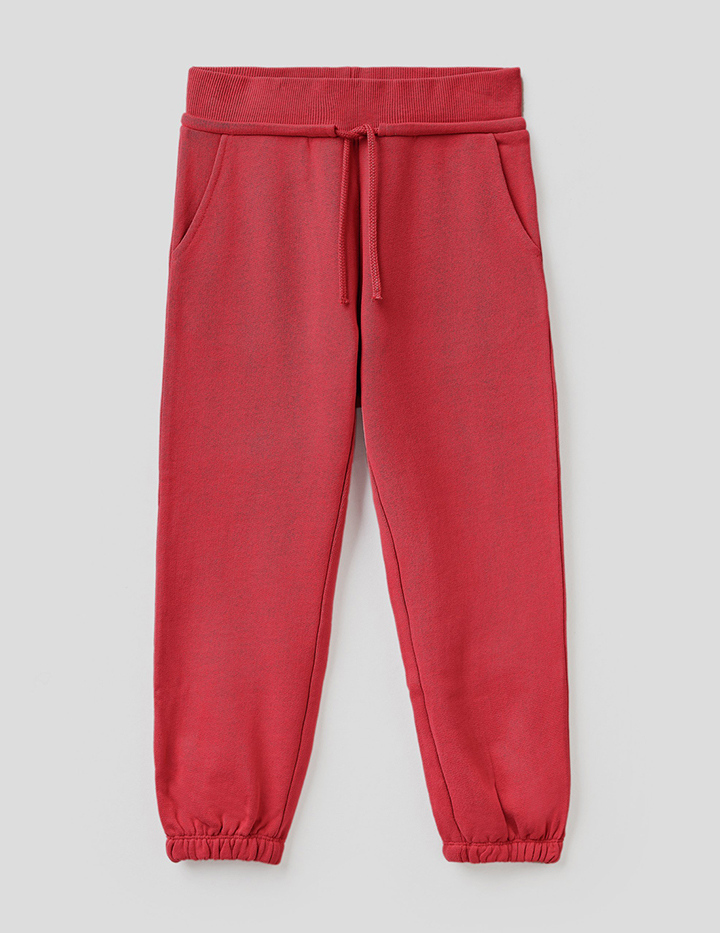 

Брюки для девочек Benetton цв. красный р.110, 21A_3J74I0517