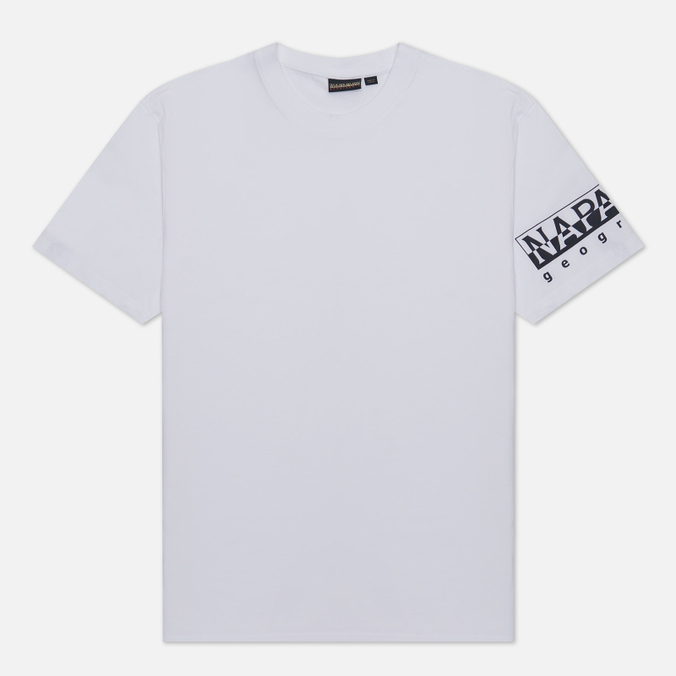 

Футболка мужская Napapijri NP0A4H9B002 белая 3XL, NP0A4H9B002