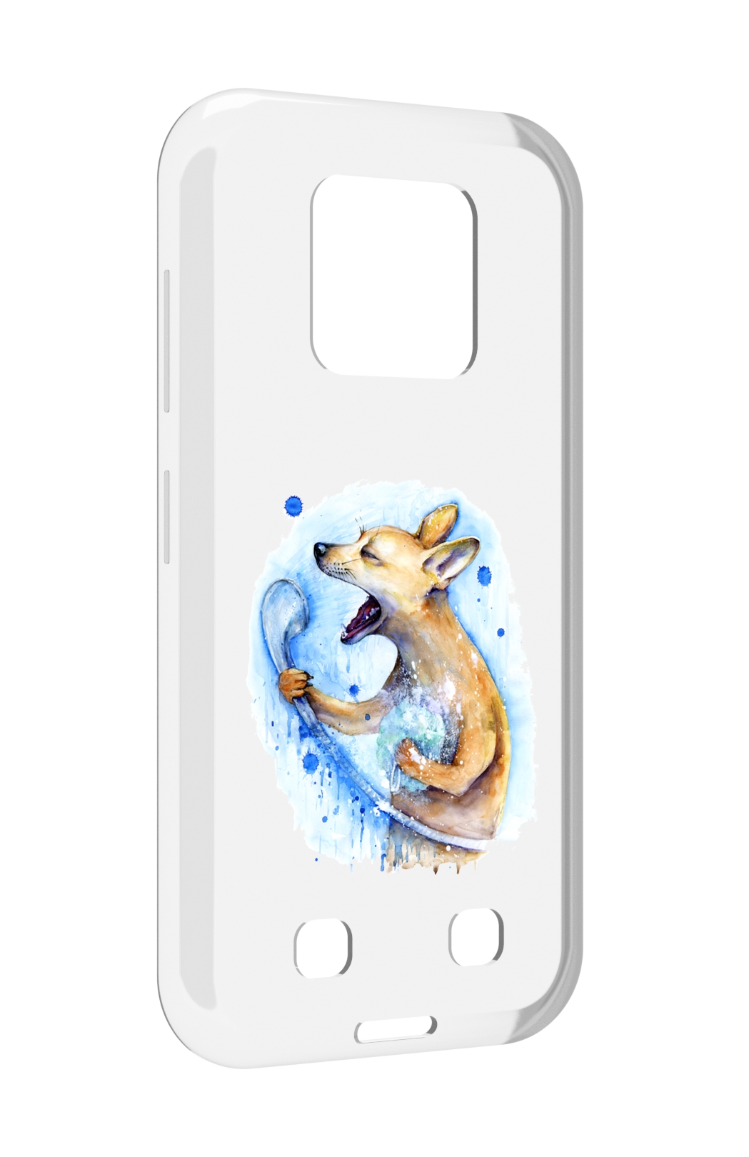 

Чехол MyPads пение в душе для Oukitel WP18, Прозрачный, Tocco