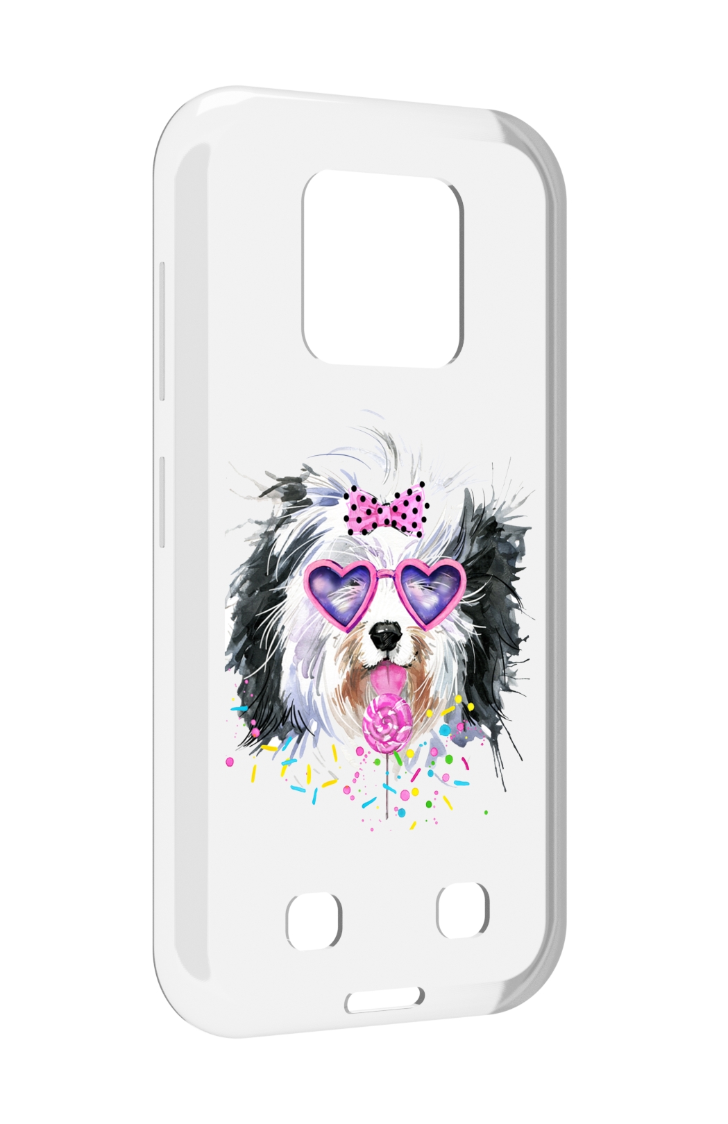 

Чехол MyPads пушистик для Oukitel WP18, Прозрачный, Tocco