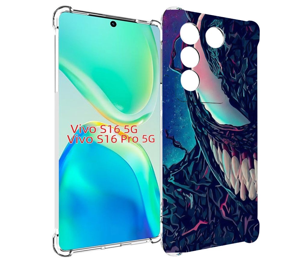 

Чехол MyPads полу веном для Vivo S16 5G/S16 Pro 5G/V27/V27 Pro, Tocco